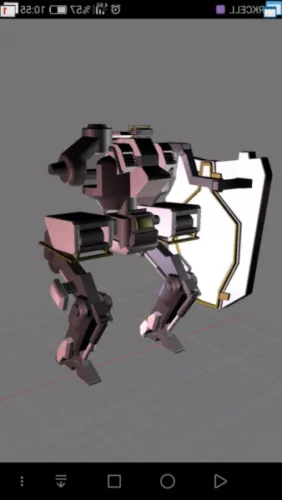 Metabee Robot Character 3d model