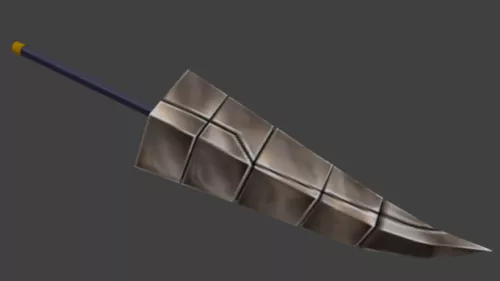 Garland Blade Sword Weapon 3d model Garland Blade Sword Weapon 3d model