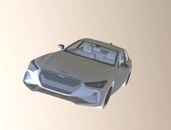 Genesis G70 Car 3d model Genesis G70 Car 3d model