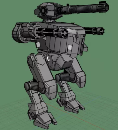 War Robot Character Design 3d model War Robot Character Design 3d model