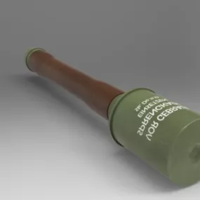 War German Hand Grenade 3d model