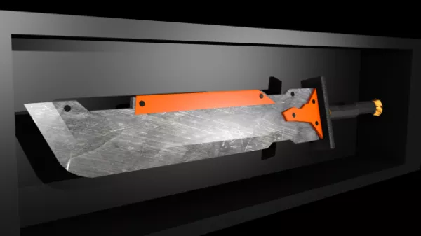 Weapon Giant Sword 3d model Weapon Giant Sword 3d model