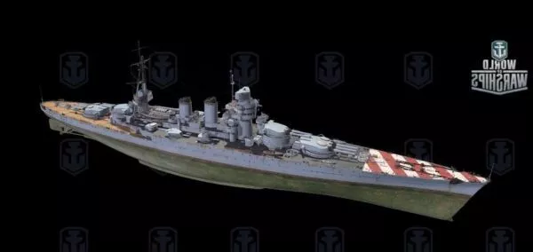Main Battle Cruiser 3d model