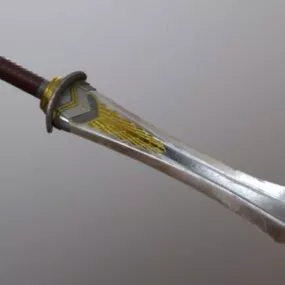 Gladius Sword Low Poly 3d model