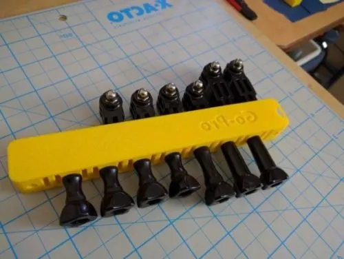 Go Pro Hardware Organizer Printable 3d model Go Pro Hardware Organizer Printable 3d model