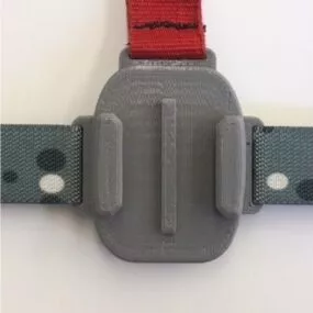 Go Pro Headmount Printable 3d model
