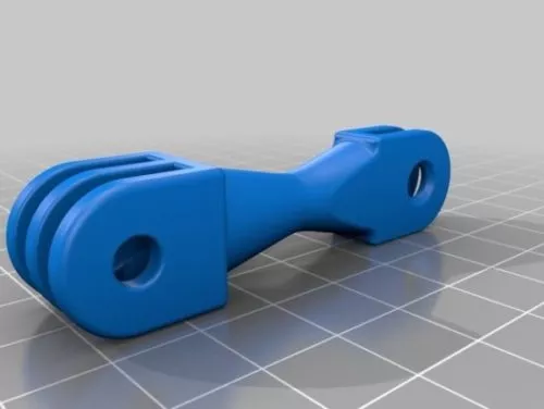 Printable Gopro Extension 50mm 3d model Printable Gopro Extension 50mm 3d model