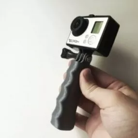 Printable Gopro Handgrip 3d model