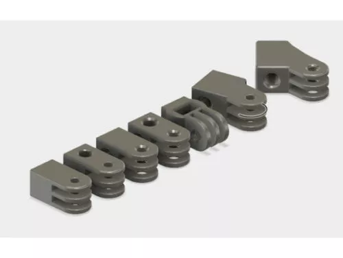 Gopro Hinge Rod Ends Printable 3d model Gopro Hinge Rod Ends Printable 3d model