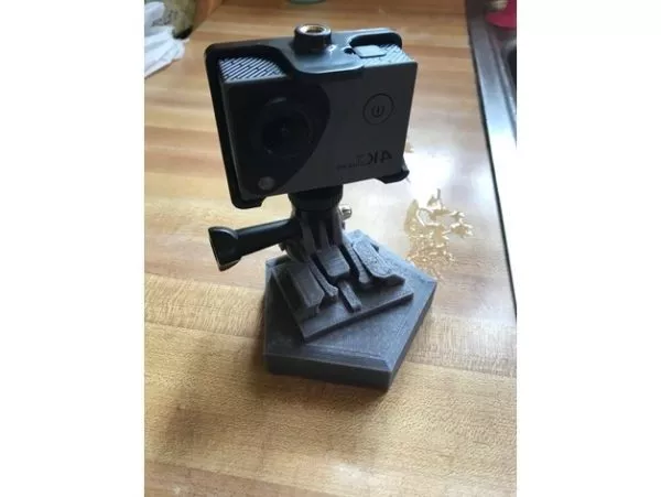 Printable Gopro Buckle Base Stand 3d model Printable Gopro Buckle Base Stand 3d model