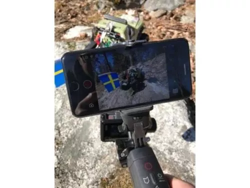 Printable Gopro Phone Holder 3d model Printable Gopro Phone Holder 3d model