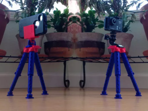 Gopro Smartphone Tripod Printable 3d model Gopro Smartphone Tripod Printable 3d model