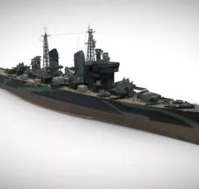 Goliath British Heavy Cruiser 3d model