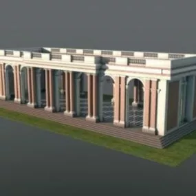 Colonnade Versailles Building 3d model