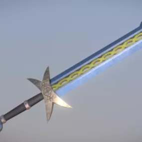 Great Sword Gaming Design 3d model