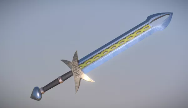 Great Sword Gaming Design 3d model Great Sword Gaming Design 3d model