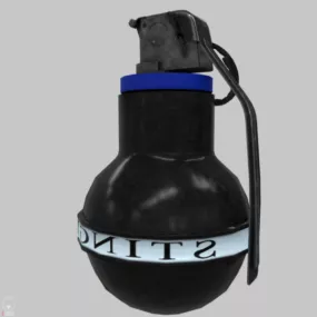 Weapon Grenade Stinger 3d model