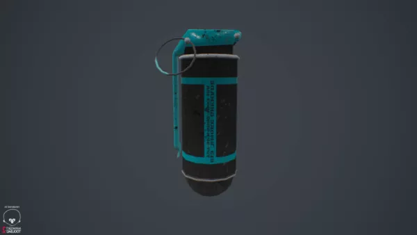 Basic Military Grenade 3d model Basic Military Grenade 3d model