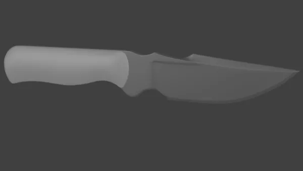 Groove Knife Weapon 3d model Groove Knife Weapon 3d model