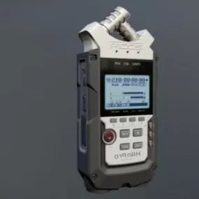 H4n Audio Recorder Device 3d model