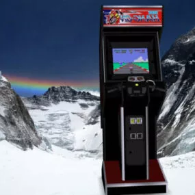 Hang On Arcade Machine 3d model