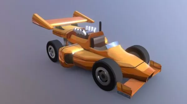 Hcr2 Formula Racing Car 3d model Hcr2 Formula Racing Car 3d model