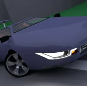 Horyton Car Design 3d model