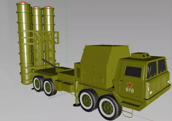 M47 Anti Tank Missile 3d model