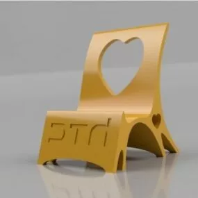 Htc Phone Stand Printable 3d model