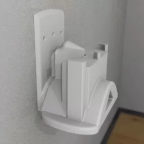 Printable Htc Vive Hmd Wall Mount 3d model