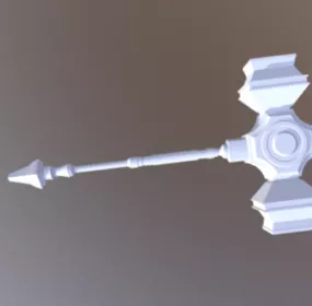 Hammer Dgm Weapon 3d model