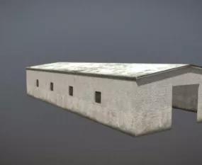 Hangar House 3d model