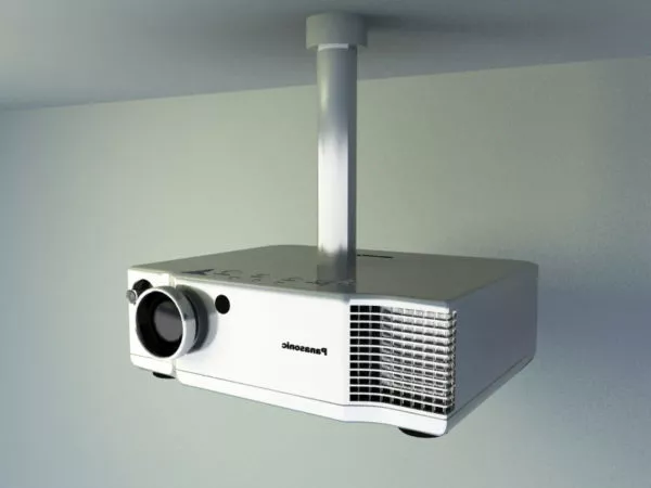 Office Hanging Projector 3d model Office Hanging Projector 3d model