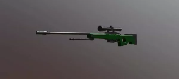 Harry Awp Gun Weapon 3d model Harry Awp Gun Weapon 3d model