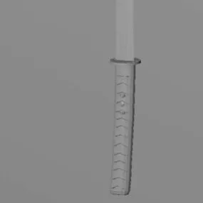 Kill Bill Sword Weapon 3d model