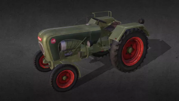Hatz Farm Tractor Design 3d model Hatz Farm Tractor Design 3d model