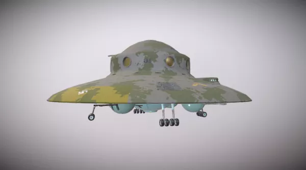 American Scifi Space Shuttle 3d model