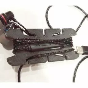 Headphones Wrapper Printable 3d model
