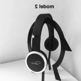 Printable Headphone Head Shape Stand 3d model