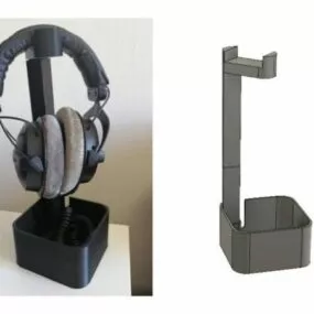 Headphone Holder Printable 3d model