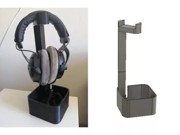 Wireless Headphone Gadget 3d model