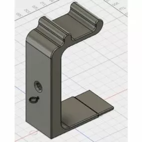 Headphones Holder Printable 3d model