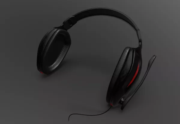Cordless Headphones 3d model