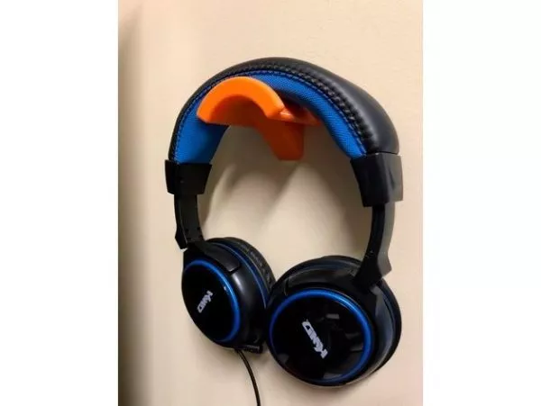 Headset Wall Mount Printable 3d model Headset Wall Mount Printable 3d model