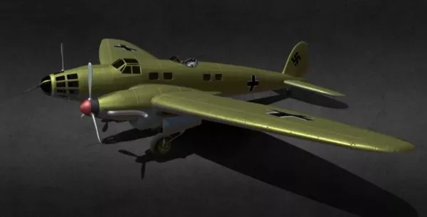 Heinkel Sci-fi Spaceship 3d model Heinkel Sci-fi Spaceship 3d model