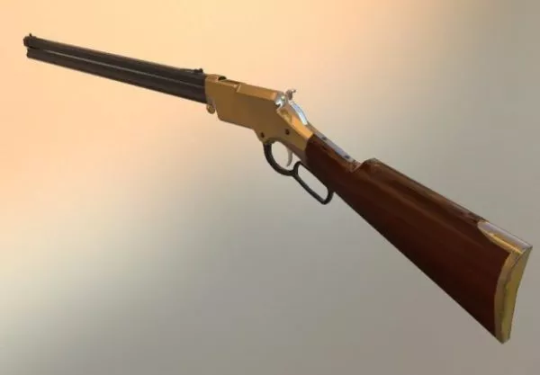 Ar10t Rifle Gun 3d model