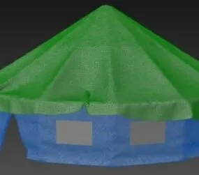 Vintage Tent 3d model