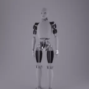 Humanoid Robot 3d model