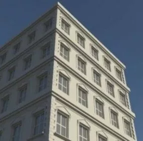 New York Historic Building Apartment 3d model