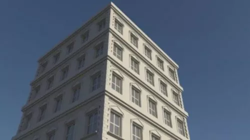 Corporate City Building 3d model